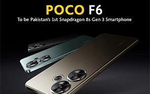 Xiaomi Poco F6 to be Pakistan's 1st Snapdragon 8s Gen 3 Smartphone  