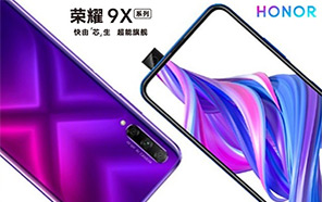 Official Honor 9X renders are out, Also visits AnTuTu where the benchmarks confirm Kirin 810 Processor 