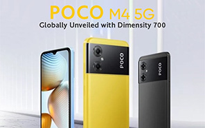 Xiaomi Poco M4 5G Unveiled Globally with Dimensity 700 SoC, Dual-camera & 5000mAh Cell. 