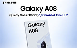 Samsung Galaxy A08 Quietly Goes Official with Upgraded Battery & Latest One UI 9