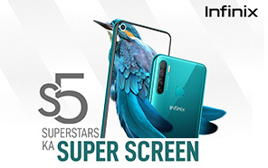 Infinix S5 got official with a punch hole display, coming soon to Pakistan at an attractive price 