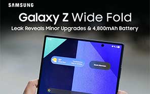 Samsung Galaxy Z Wide Fold Appears in Leak with Minor Upgrades Over Z Fold 7 