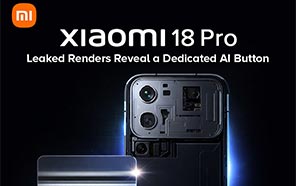 Xiaomi 18 Pro Found in Leaked Renders with a Dedicated AI Button & Familiar Design 