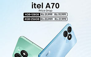 iTel A70 Prices Cut Down in Pakistan by Rs 2,000 for Both 128GB & 256GB Options