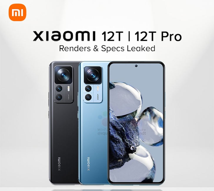Xiaomi 12T & 12T Pro Specs and Images Featured in a Detailed Leak Before  the Official Launch - WhatMobile news