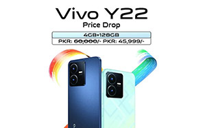 Vivo Y22 (4/128GB) Price in Pakistan Dipped by Rs 14,000; See the New Price Here