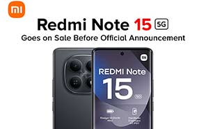 Redmi Note 15 5G Listed for Sale Ahead of Official Launch; European Price Revealed