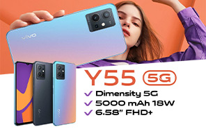 Vivo Y55 5G Goes Official with MediaTek Chip, Sleek Design, and Triple-lens Camera 