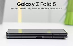 Samsung Galaxy Z Fold 5 Prototype Gives an Early Peek at the New Design and Folding Mechanism 