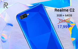 Realme C2 3GB/64GB Variant Gets a Price Cut of 2000 Rs in Pakistan, Now Available at Rs 17,999 