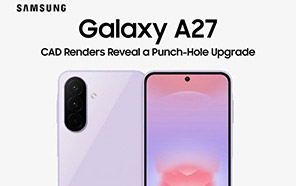 Samsung Galaxy A27 Shows Up in CAD Renders with Punch Hole Screen & Slim Bezels 