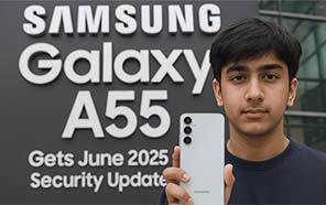 Samsung Galaxy A55 Gets Patched with June 2025 Security Update