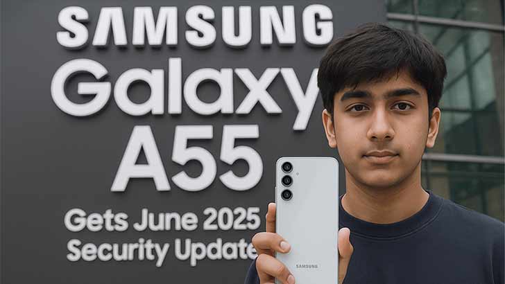Samsung Galaxy A55 Update Image