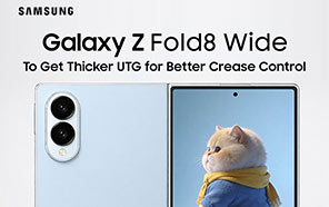 Galaxy Z Fold 8 Leaks with Thicker UTG Glass, Beating the Ultra on Crease Depth