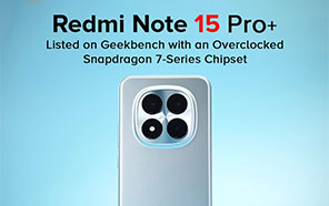 Redmi Note 15 Pro+ Listed on Geekbench with an Overclocked Snapdragon 7 Chip 