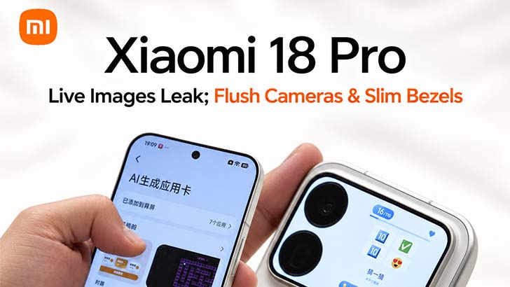 Xiaomi 18 Pro Spotted in the Wild with Flush Rear Camera and Narrower Bezels