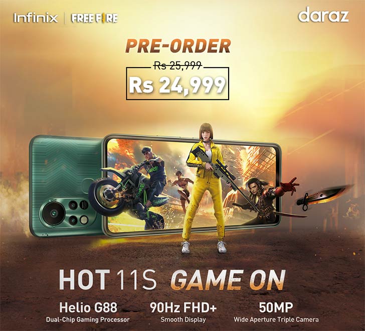 INFINIX Hot 30 Free Fire Specification 