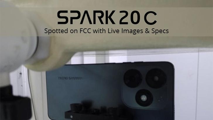 Tecno Spark 20C Makes FCC Debut: Live Images and Key Specs Revealed ...