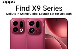 Oppo Find X9 Series Unveiled in China; Global Launch Set for October 28th