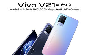 Vivo V21s 5G Goes Official with Bold Premium Frame, 90Hz Refresh, & AMOLED Panel 