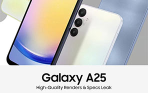 Samsung Galaxy A25 Leaked with High-quality Renders; Specs and Colors Revealed 