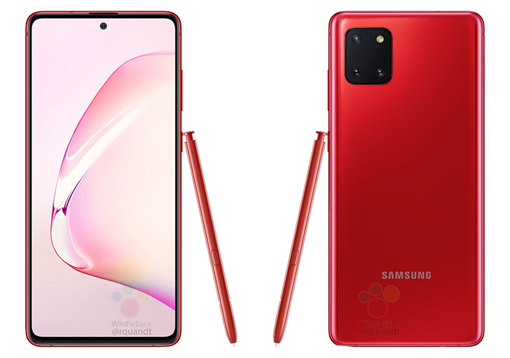 Samsung Galaxy Note10 Lite pictures leak ahead of the launch