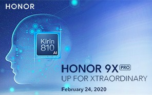 Honor 9X Pro Scheduled for the Global Release on February 24, the First Honor Device to Launch with HMS 