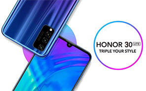 Honor 30 Lite Appears in Early Renders Published in an Updated TENNA Listing as Honor AQM-AL10 