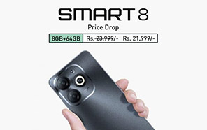 Infinix Smart 8 (4/64GB) Receives a Generous Rs 2,000 Discount for Pakistani Buyers 