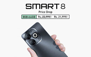 Infinix Smart 8 (4/64GB) Receives a Generous Rs 2,000 Discount for Pakistani Buyers