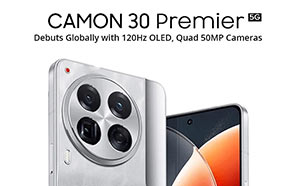 Tecno Camon 30 Premier Officially Debuts; LTPO 120Hz OLED, Quad 50MP Cameras 
