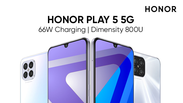 Honor Play 5 5G Debuts with a Sleek and Slim Design, Blazing Fast ...