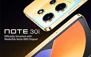 Infinix Note 30i Product Listing on Official Site; AMOLED Screen, Helio G85, 5000mAh (33W) 