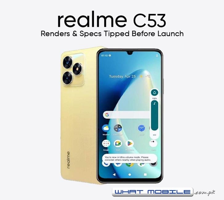 Realme C53 price in Pakistan & Specs - Dec 2023