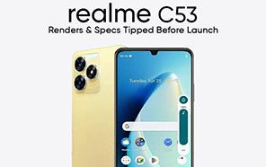 Realme C53 Boasts an Engaging Design; Renders and Specs Tipped Before Launch 