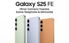 Samsung Galaxy S25 FE Camera Setup Leaked; Telephoto and Ultrawide Stay the Same