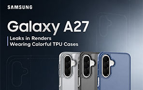 Samsung Galaxy A27 Leaks Again in Renders Wearing Colorful TPU Cases 