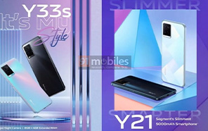 Vivo Y33s and Vivo Y21 to Launch Soon with 5000 mAh Batteries and Sleek Designs 