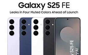 Galaxy S25 FE Color Range Fully Exposed; Renders Show Four Options from Multiple Sides