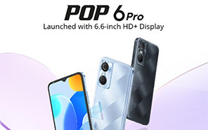 Tecno Pop 6 Pro Ultra-low Cost Delight Unveiled with HD+ LCD, 5000mAh Battery, and more   