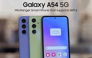 Samsung Galaxy A54 Sports Wi-Fi 6; Mid-Range Phone Scores Flagship-level Connectivity 