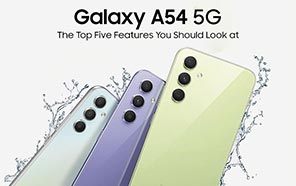 Top 5 Features on Samsung Galaxy A54, Making it the A-Series Champion 