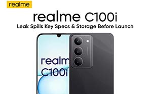 Realme C100i Shows up on Retail Sites Ahead of Launch, Reveals Key Specs & Storage