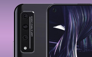 Alleged Honor 10X Pro Showcased in a Leaked Render; Features an All Screen Display with a Punch-hole 