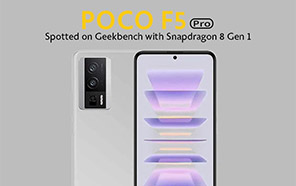 Xiaomi Poco F5 Pro Geekbench Results Confirm Snapdragon 8 Gen 1 Chip Under the Hood  