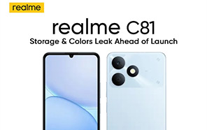 Realme C81 Colors and Storage Options Tipped; Could be a Rebranded Note 80