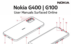 Nokia G400 and G100 Leaked in the Detailed User Manual Documents