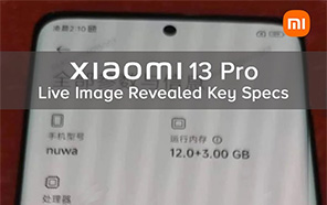 Xiaomi 13 Pro's Alleged Prototype Image Goes Viral Unmasking the Key Specifications 