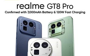 Realme GT 8 Pro Officially Confirms Battery, Charging & Thickness; Launching Tomorrow