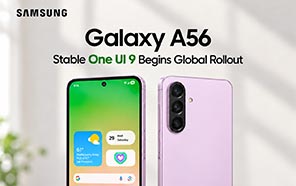 Samsung Galaxy A56 Starts Receiving Stable One UI 9 (Android 17) Update Worldwide